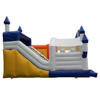 MYTS Snowy White Inflatable Playground Bounce House